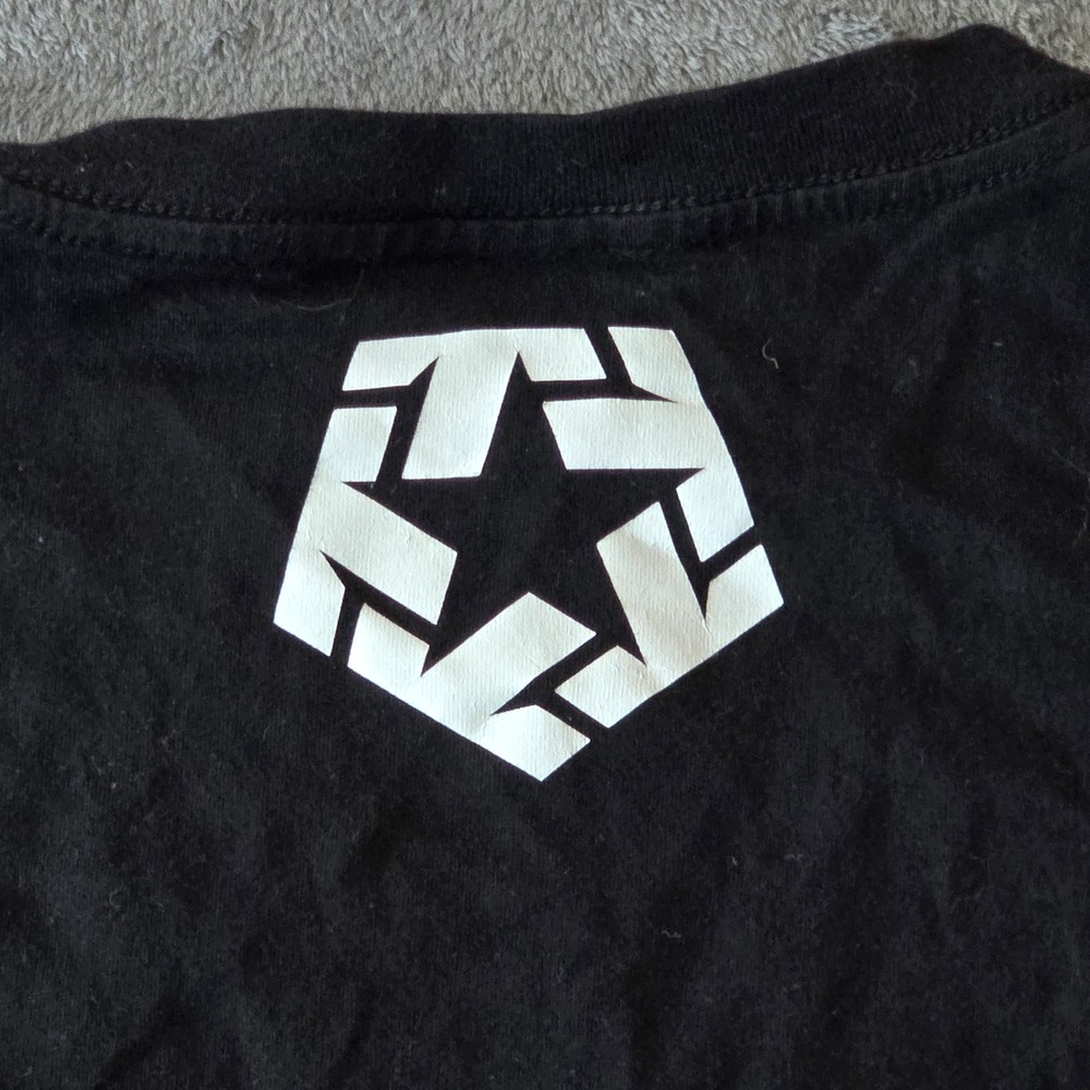 Tribal‎ Streetwear XXL T-Shirt Black Camo Worldwide Clique Graphic Skater Tee - Picture 8 of 15